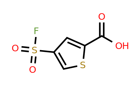 CAS 1384428-37-8 | 4-(fluorosulfonyl)thiophene-2-carboxylic acid