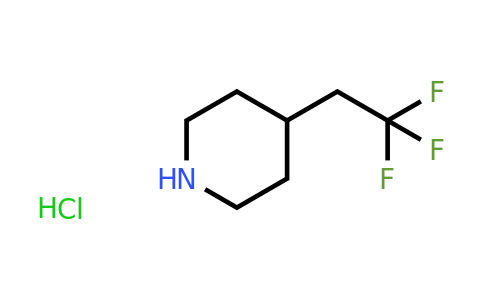 CAS 1384428-45-8 | 4-(2,2,2-trifluoroethyl)piperidine hydrochloride