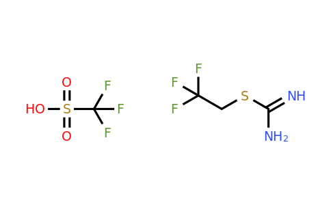CAS 1384428-54-9 | [(2,2,2-trifluoroethyl)sulfanyl]methanimidamide; trifluoromethanesulfonic acid