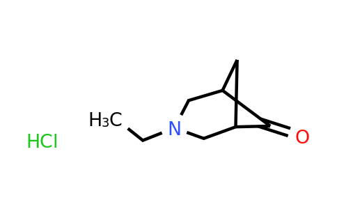 CAS 1384428-60-7 | 3-ethyl-3-azabicyclo[3.1.1]heptan-6-one;hydrochloride