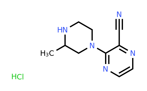 CAS 1384428-66-3 | 3-(3-methylpiperazin-1-yl)pyrazine-2-carbonitrile hydrochloride