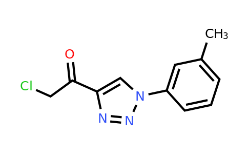 CAS 1384428-67-4 | 2-chloro-1-[1-(3-methylphenyl)-1H-1,2,3-triazol-4-yl]ethan-1-one