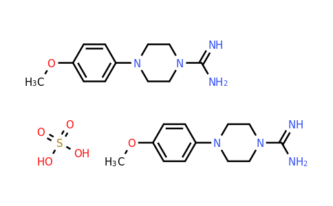 CAS 1384428-70-9 | bis(4-(4-methoxyphenyl)piperazine-1-carboximidamide); sulfuric acid