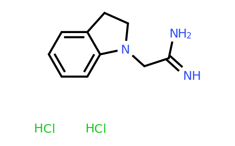 CAS 1384428-76-5 | 2-(2,3-dihydro-1H-indol-1-yl)ethanimidamide dihydrochloride