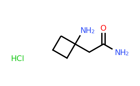 CAS 1384428-91-4 | 2-(1-aminocyclobutyl)acetamide hydrochloride