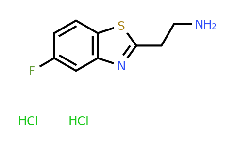 CAS 1384428-93-6 | 2-(5-fluoro-1,3-benzothiazol-2-yl)ethan-1-amine dihydrochloride
