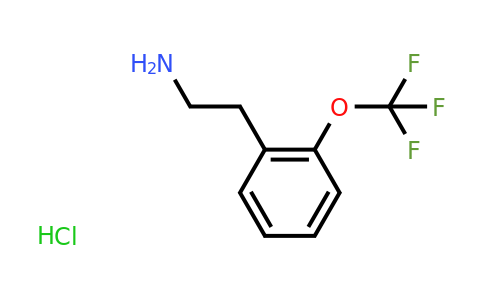 CAS 1384428-95-8 | 2-[2-(trifluoromethoxy)phenyl]ethan-1-amine hydrochloride