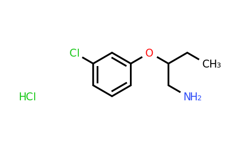 CAS 1384428-98-1 | 2-(3-chlorophenoxy)butan-1-amine hydrochloride