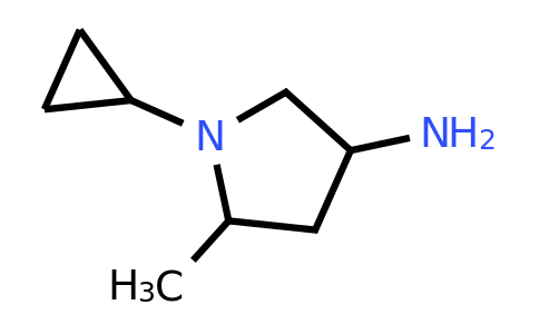 CAS 1384428-99-2 | 1-cyclopropyl-5-methylpyrrolidin-3-amine
