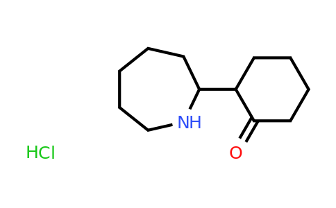 CAS 1384429-00-8 | 2-(azepan-2-yl)cyclohexan-1-one hydrochloride