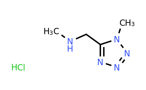 CAS 1384429-04-2 | methyl[(1-methyl-1H-1,2,3,4-tetrazol-5-yl)methyl]amine hydrochloride