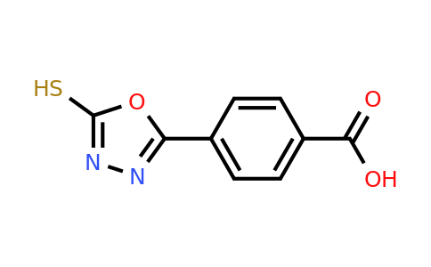 CAS 1384429-10-0 | 4-(5-sulfanyl-1,3,4-oxadiazol-2-yl)benzoic acid