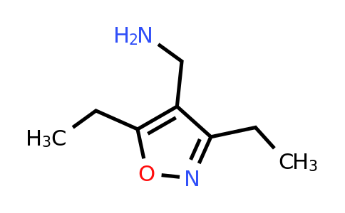 CAS 1384429-16-6 | (diethyl-1,2-oxazol-4-yl)methanamine