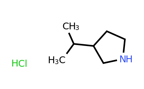 CAS 1384429-21-3 | 3-(propan-2-yl)pyrrolidine hydrochloride