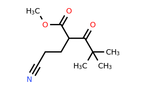 CAS 1384429-23-5 | methyl 2-(2-cyanoethyl)-4,4-dimethyl-3-oxopentanoate