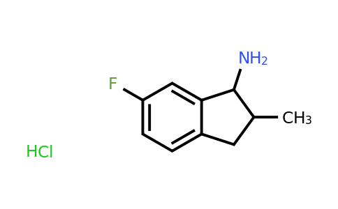 CAS 1384429-27-9 | 6-fluoro-2-methyl-2,3-dihydro-1H-inden-1-amine hydrochloride