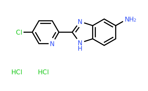 CAS 1384429-28-0 | 2-(5-chloropyridin-2-yl)-1H-1,3-benzodiazol-5-amine dihydrochloride