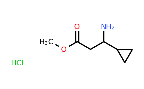 CAS 1384429-30-4 | methyl 3-amino-3-cyclopropylpropanoate hydrochloride