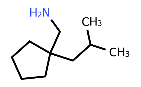 CAS 1384429-34-8 | [1-(2-methylpropyl)cyclopentyl]methanamine