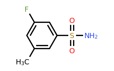 CAS 1384429-42-8 | 3-fluoro-5-methylbenzene-1-sulfonamide