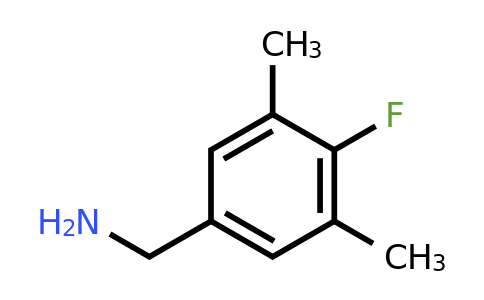 CAS 1384429-44-0 | (4-fluoro-3,5-dimethylphenyl)methanamine