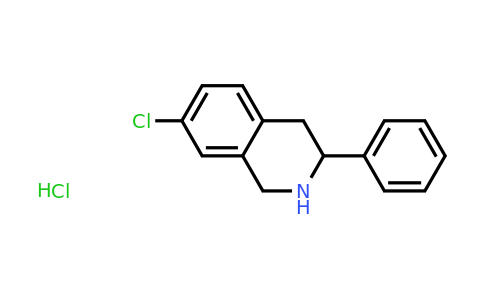 CAS 1384429-50-8 | 7-chloro-3-phenyl-1,2,3,4-tetrahydroisoquinoline hydrochloride