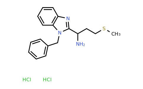 CAS 1384429-53-1 | 1-(1-benzyl-1H-1,3-benzodiazol-2-yl)-3-(methylsulfanyl)propan-1-amine dihydrochloride