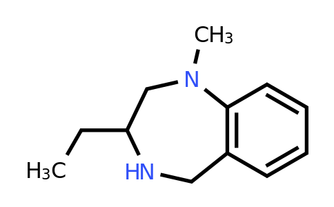 CAS 1384429-54-2 | 3-ethyl-1-methyl-2,3,4,5-tetrahydro-1H-1,4-benzodiazepine