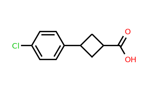 CAS 1384429-60-0 | 3-(4-chlorophenyl)cyclobutane-1-carboxylic acid