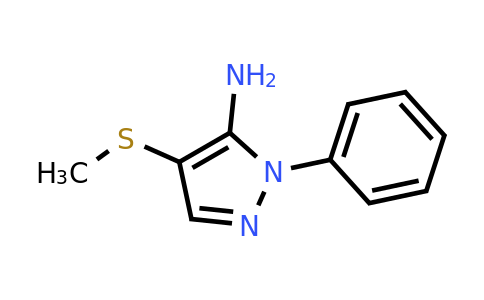 CAS 1384429-66-6 | 4-(methylsulfanyl)-1-phenyl-1H-pyrazol-5-amine