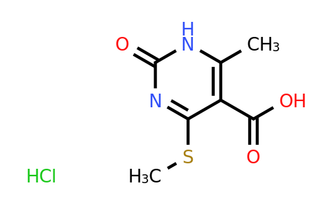 CAS 1384429-72-4 | 6-methyl-4-(methylsulfanyl)-2-oxo-1,2-dihydropyrimidine-5-carboxylic acid hydrochloride