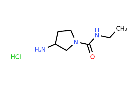 CAS 1384429-89-3 | 3-amino-N-ethylpyrrolidine-1-carboxamide hydrochloride