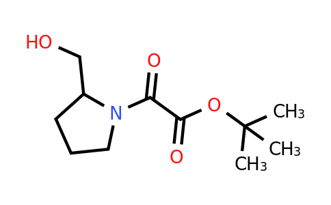 CAS 1384429-90-6 | tert-butyl 2-[2-(hydroxymethyl)pyrrolidin-1-yl]-2-oxoacetate