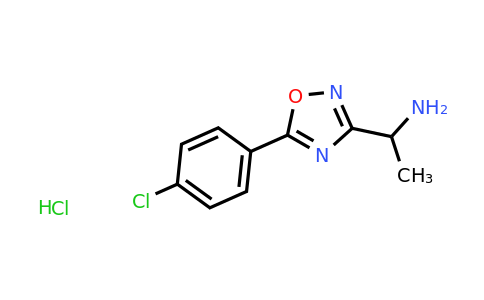 CAS 1384429-93-9 | 1-[5-(4-chlorophenyl)-1,2,4-oxadiazol-3-yl]ethan-1-amine hydrochloride