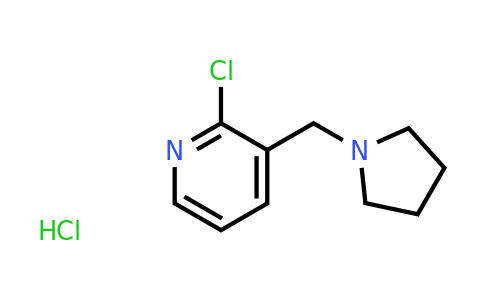CAS 1384429-96-2 | 2-chloro-3-[(pyrrolidin-1-yl)methyl]pyridine hydrochloride
