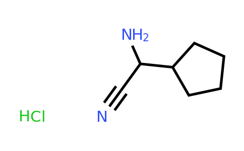 CAS 1384429-97-3 | 2-Amino-2-cyclopentylacetonitrile hydrochloride