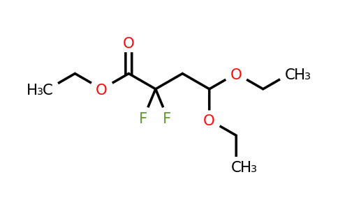 CAS 1384429-99-5 | ethyl 4,4-diethoxy-2,2-difluorobutanoate