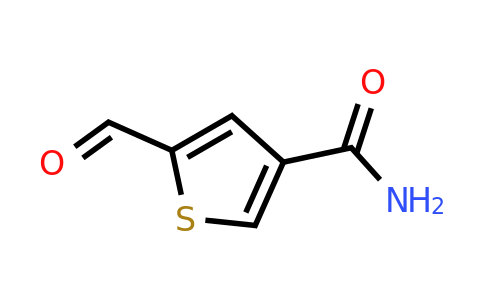 CAS 1384430-06-1 | 5-formylthiophene-3-carboxamide