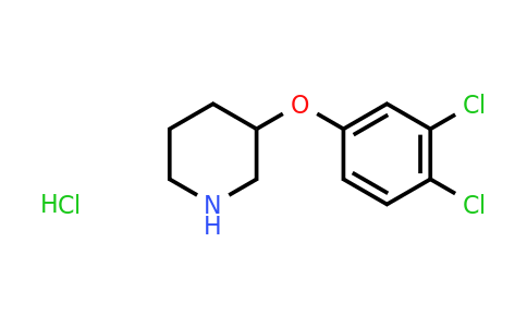 CAS 1384430-09-4 | 3-(3,4-dichlorophenoxy)piperidine hydrochloride
