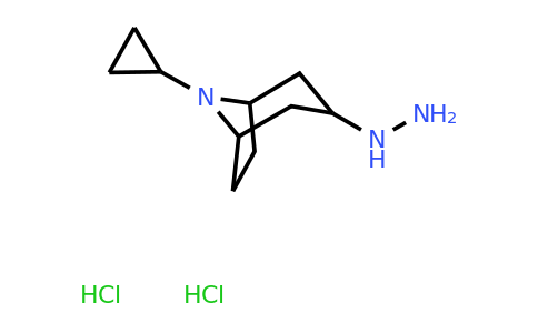 CAS 1384430-12-9 | 8-cyclopropyl-3-hydrazinyl-8-azabicyclo[3.2.1]octane dihydrochloride