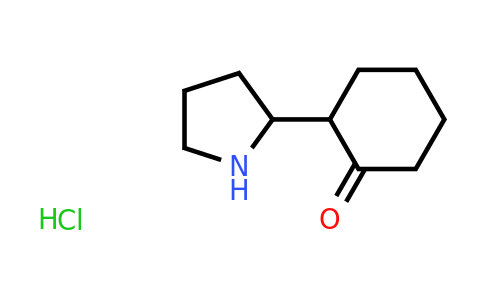 CAS 1384430-16-3 | 2-(pyrrolidin-2-yl)cyclohexan-1-one hydrochloride