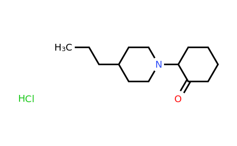 CAS 1384430-26-5 | 2-(4-propylpiperidin-1-yl)cyclohexan-1-one hydrochloride
