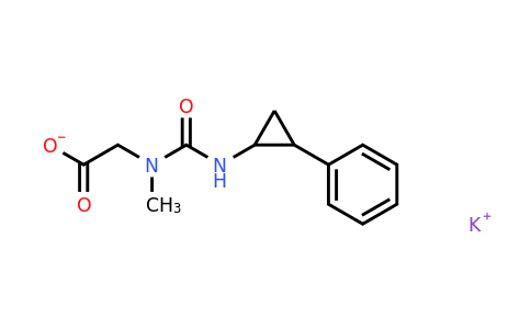 CAS 1384430-29-8 | potassium 2-{methyl[(2-phenylcyclopropyl)carbamoyl]amino}acetate