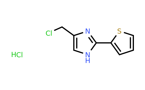 CAS 1384430-34-5 | 4-(chloromethyl)-2-(thiophen-2-yl)-1H-imidazole hydrochloride