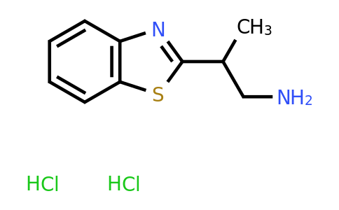 CAS 1384430-37-8 | 2-(1,3-benzothiazol-2-yl)propan-1-amine dihydrochloride