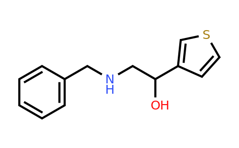 CAS 1384430-40-3 | 2-(benzylamino)-1-(thiophen-3-yl)ethan-1-ol