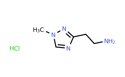 CAS 1384430-52-7 | 2-(1-methyl-1H-1,2,4-triazol-3-yl)ethan-1-amine hydrochloride