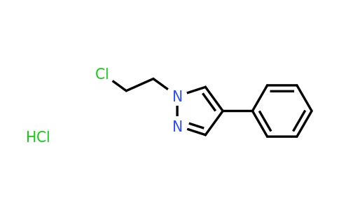 CAS 1384430-67-4 | 1-(2-chloroethyl)-4-phenyl-1H-pyrazole hydrochloride