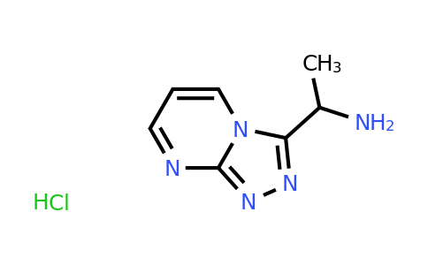 CAS 1384430-77-6 | 1-{[1,2,4]triazolo[4,3-a]pyrimidin-3-yl}ethan-1-amine hydrochloride