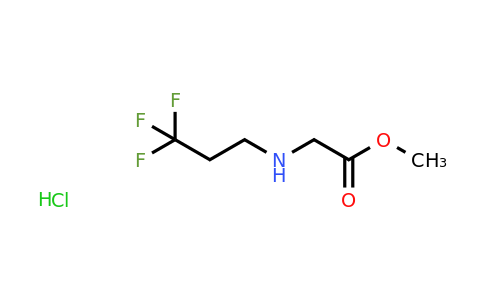 CAS 1384430-82-3 | methyl 2-[(3,3,3-trifluoropropyl)amino]acetate hydrochloride